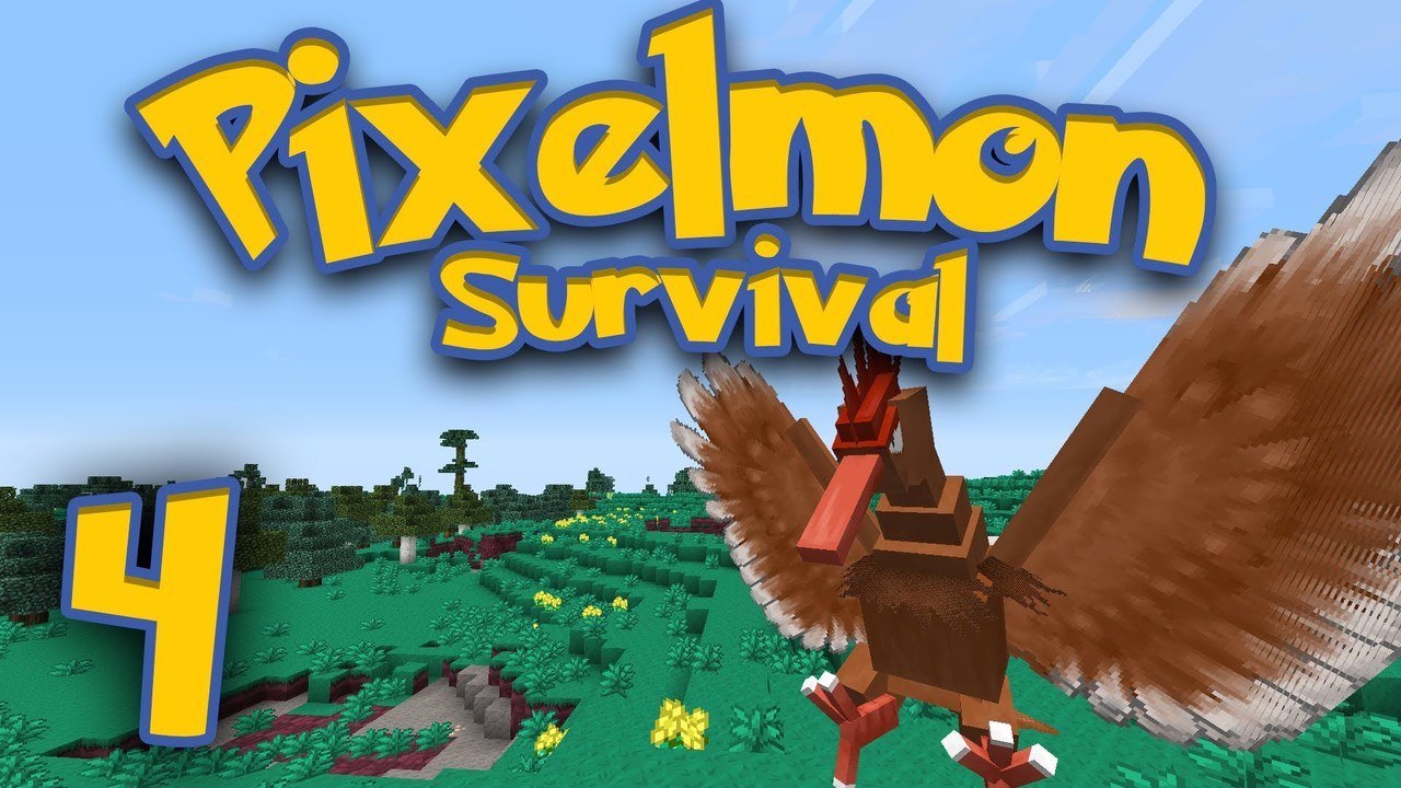 Minecraft Pixelmon Survival [Part 4] - Exploring the Land