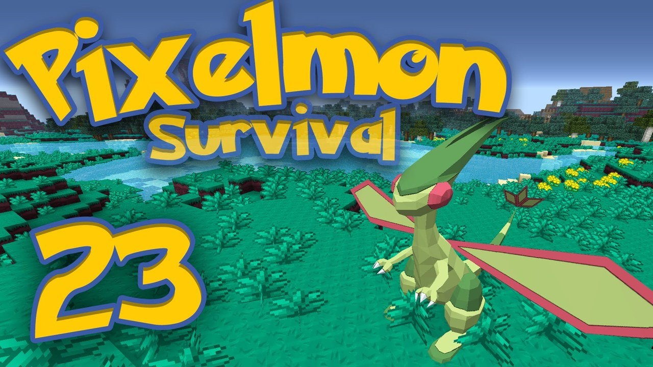 Pixelmon Survival [Part 23] - Catch'm Challenge!
