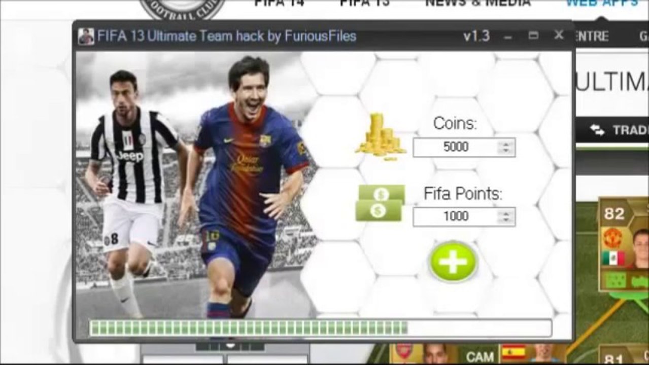 FIFA 14 WebApp Coins FIFA Points Hack Tool FIFA