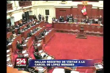 INPE encontró lista de visitas que recibió en prisión Óscar López Meneses