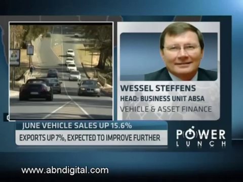 June Vehicle Sales in South Africa Increases