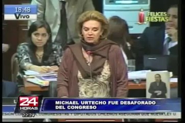 Congreso: aprueban destitución e inhabilitación política a Michael Urtecho