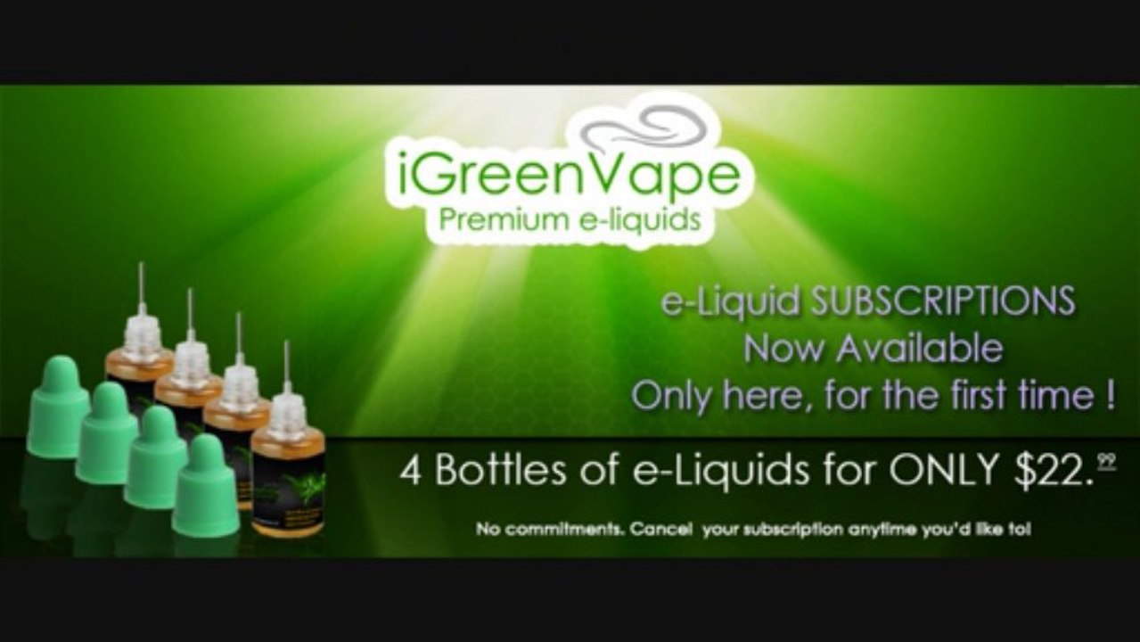 iGreenvape E-Cigarette Offers & E-Liquid Subscriptions