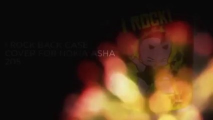 LITTLE DEVIL PROTECTIVE BACK CASE COVER FOR NOKIA ASHA 205