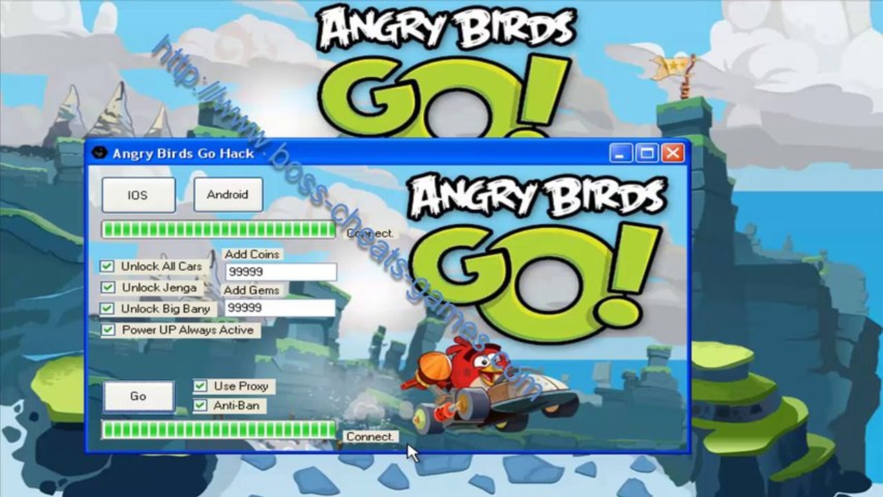 Angry Birdg Go Hack [December 2013]