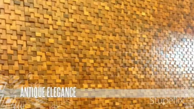Gạch mosaic gỗ - Sự lựa chọn tinh tế trong kiến trúc nội thất