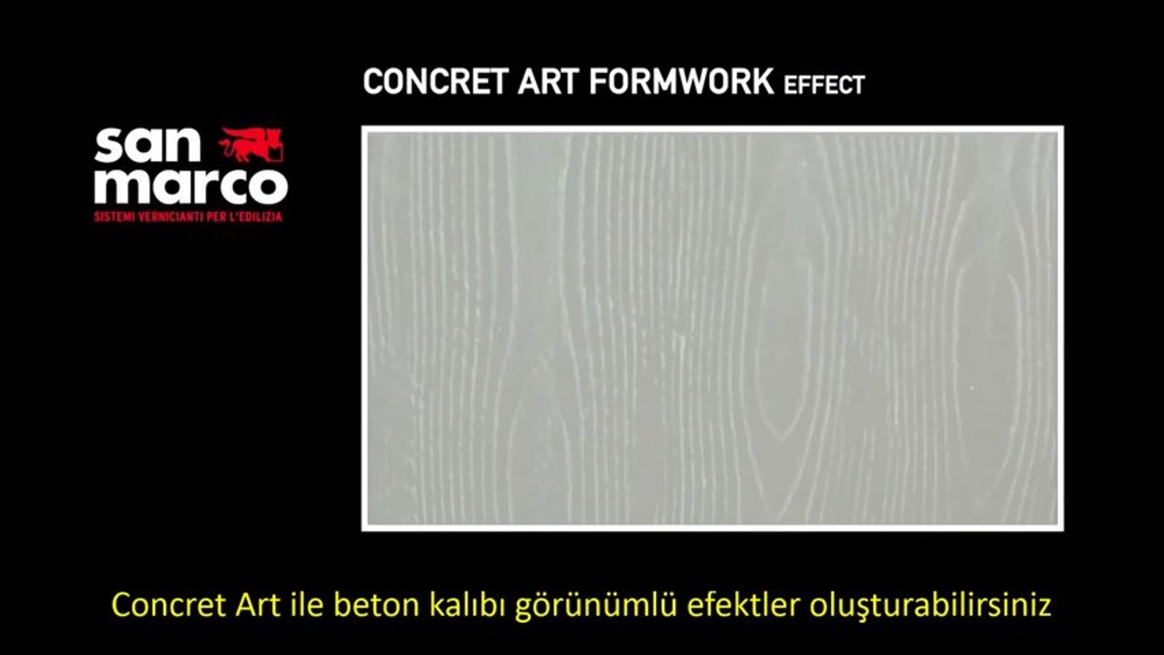 Natura Boya - Concret Art Beton Kalıp Efekt İtalyan Dekoratif Boya Uygulama - Türkçe