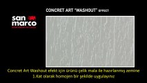 Natura Boya - Concret Art Washout Efekt İtalyan Dekoratif Boya Uygulama - Türkçe