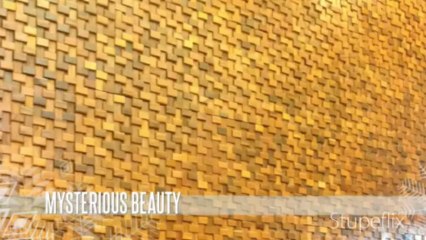 Gạch mosaic gỗ - Sự lựa chọn tinh tế trong kiến trúc nội thất