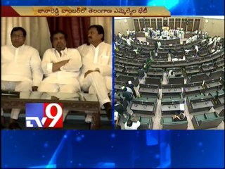 Seemandhra MLAs obstruct assembly session due to lack of arguments - CPI's Koonamaneni