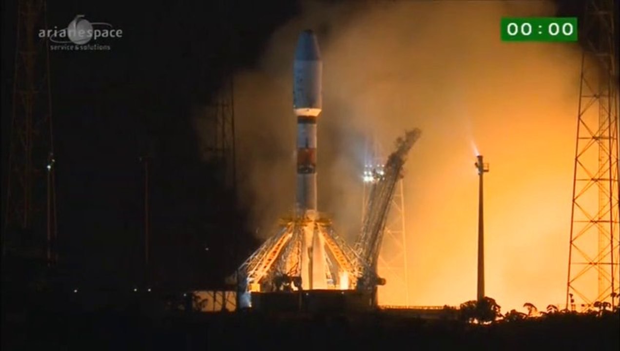 Launch of Gaia on Soyuz from Kourou, French Guiana