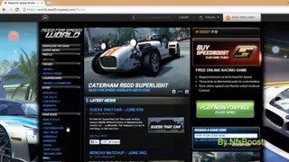 Need for Speed World - Boost Hack - Free Generator [ 2013] DOWNLOAD