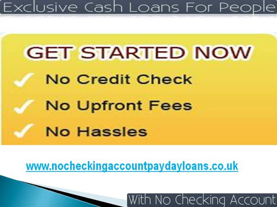 Get Quick Funds Without Checking Your Bank Account