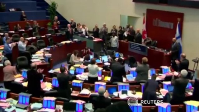 Rob Ford danse sur Bob Marley