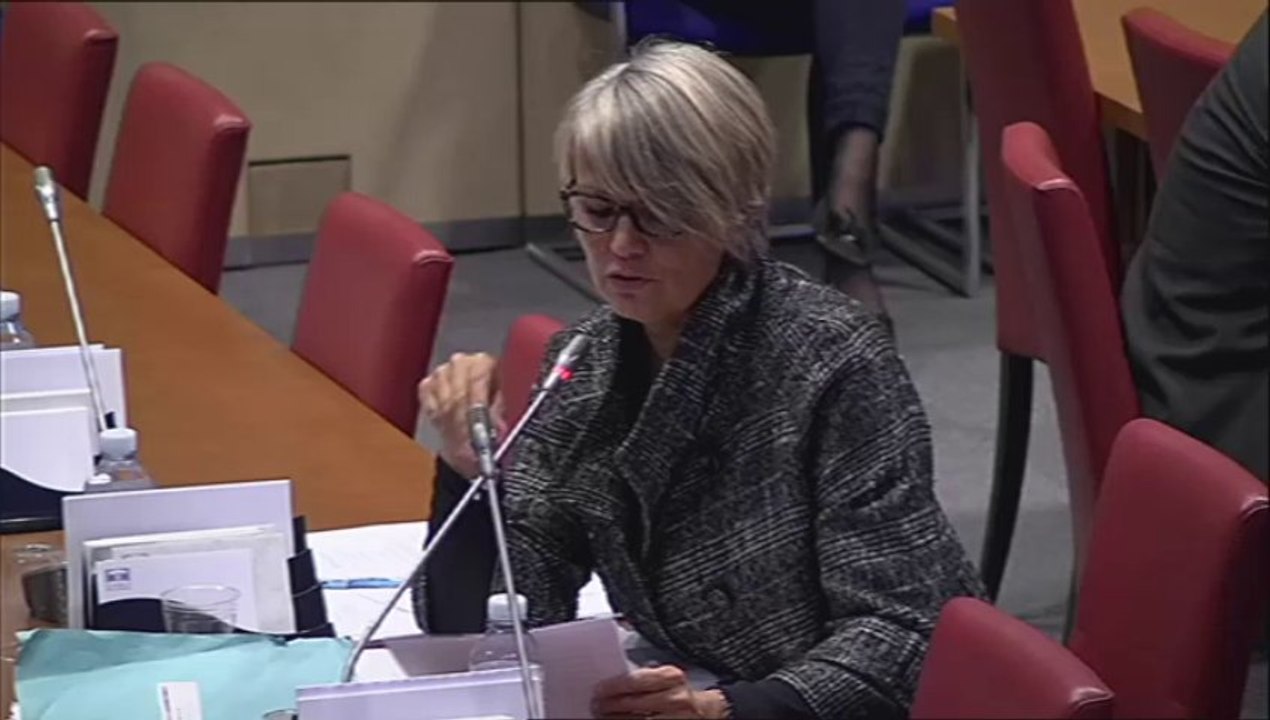 Véronique Massonneau - Commission des affaires sociales - Loi égalité Femmes-Hommes