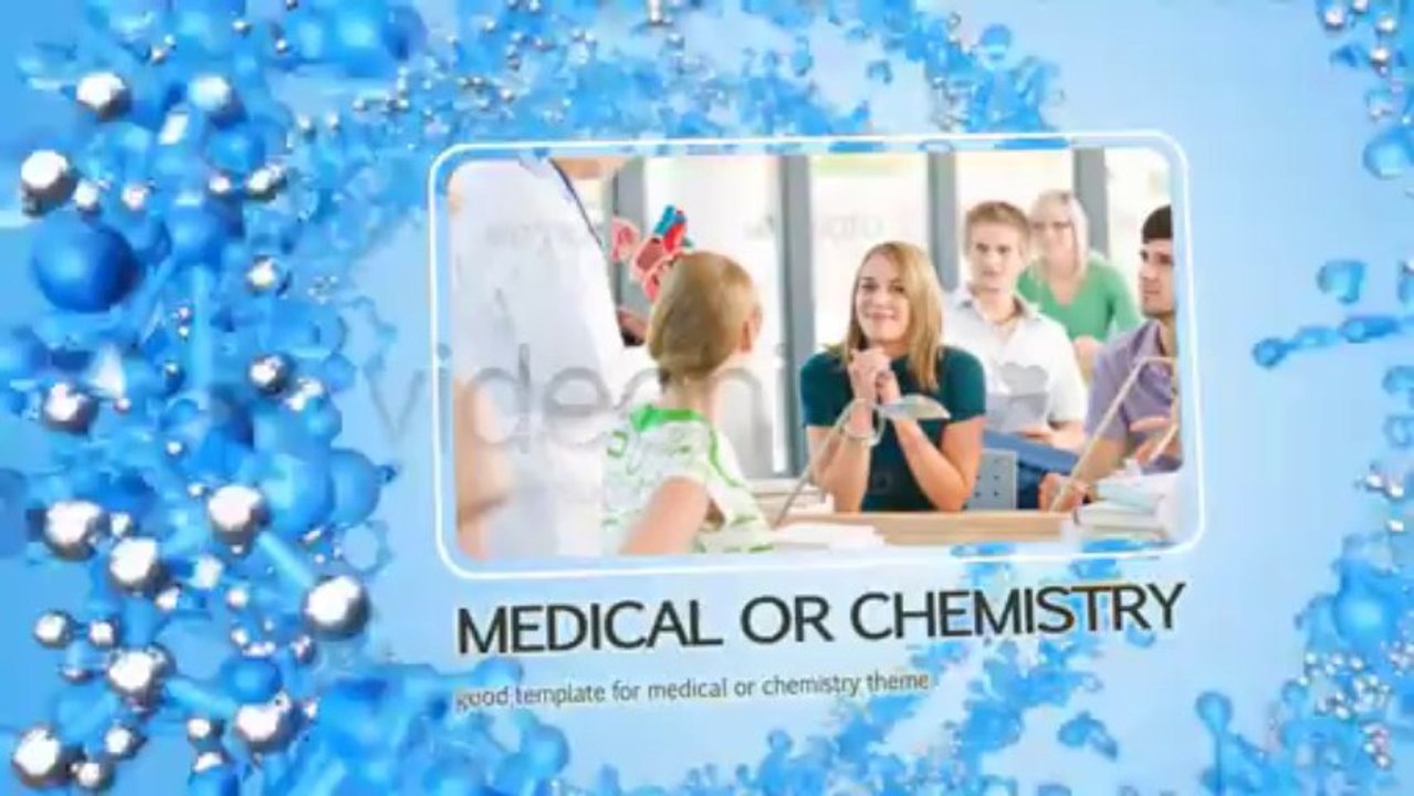 Clear Molecule - After Effects Template