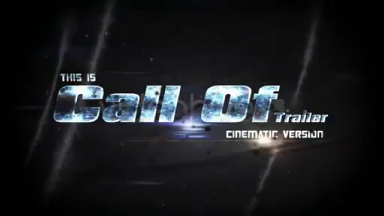 Call Of Trailer - Free download after effects projects