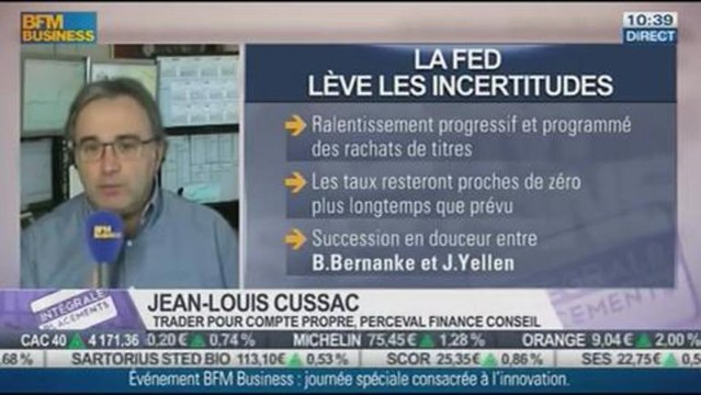 Le Match des Traders: Jean-Louis Cussac VS Alexandre Baradez, dans Intégrale Placements - 19/12