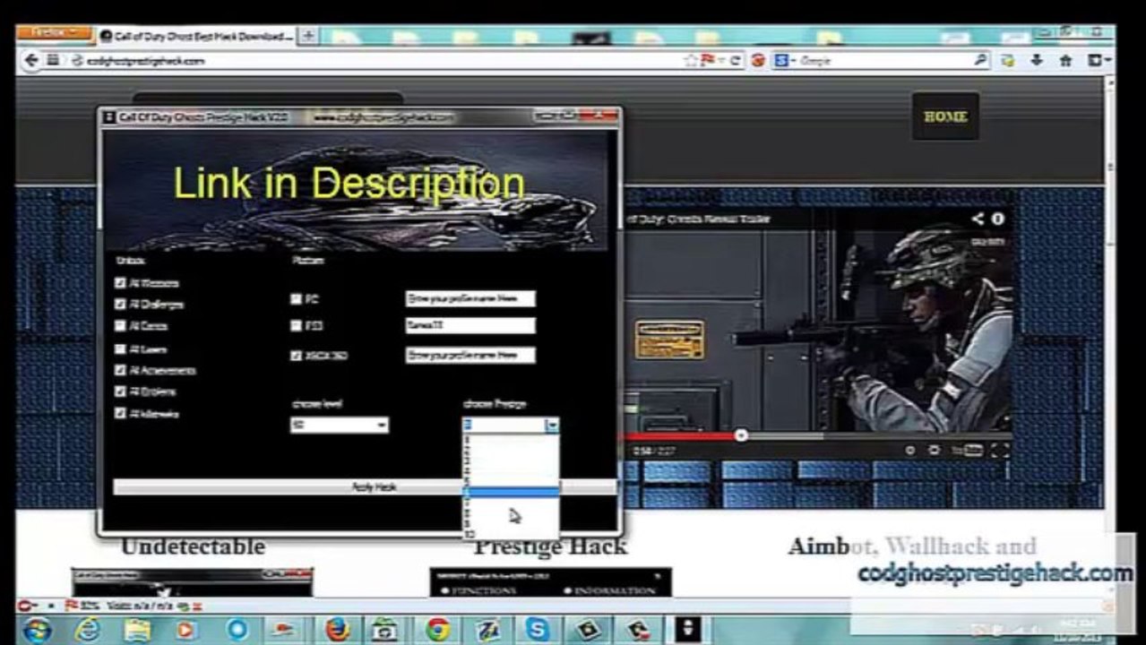 Free Call of Duty Ghosts Hacks - Prestige , Aimbot [PS3/XBOX/PC]