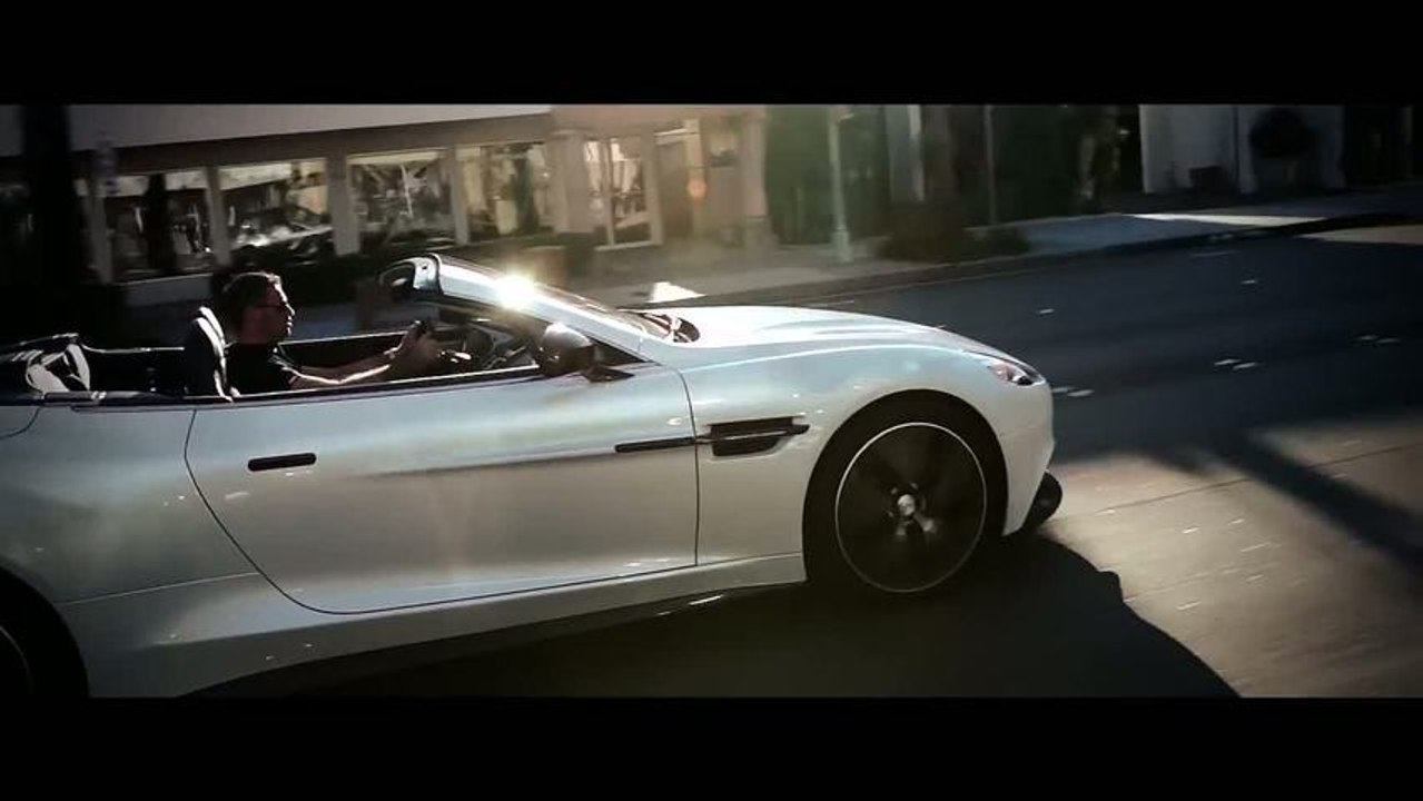 Petite virée en Aston Martin Vanquish Volante, sur les routes de Palm Springs en Californie