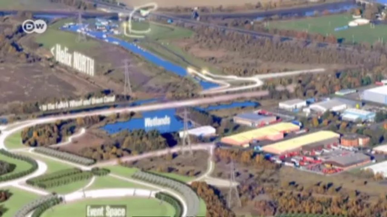 Pferdekopfskulpturen von Andy Scott | Euromaxx