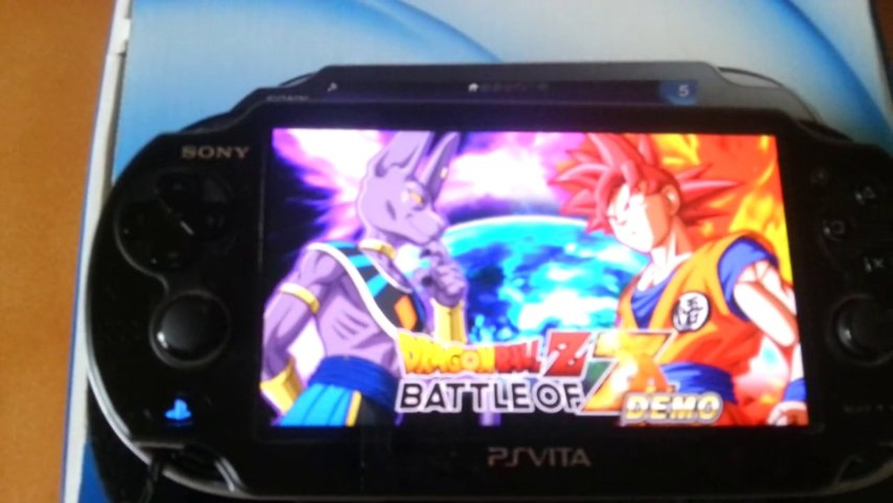 Dragon Ball Battle OF Z Demo PS VITA/PS3