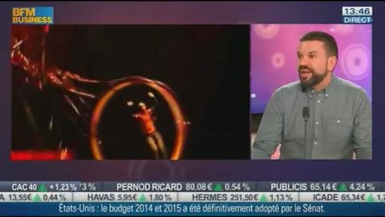 Les sorties du jour: Adrian Gonzalez, chargé du spectacle Kooza, Cirque du Soleil, dans Paris est à vous - 19/12