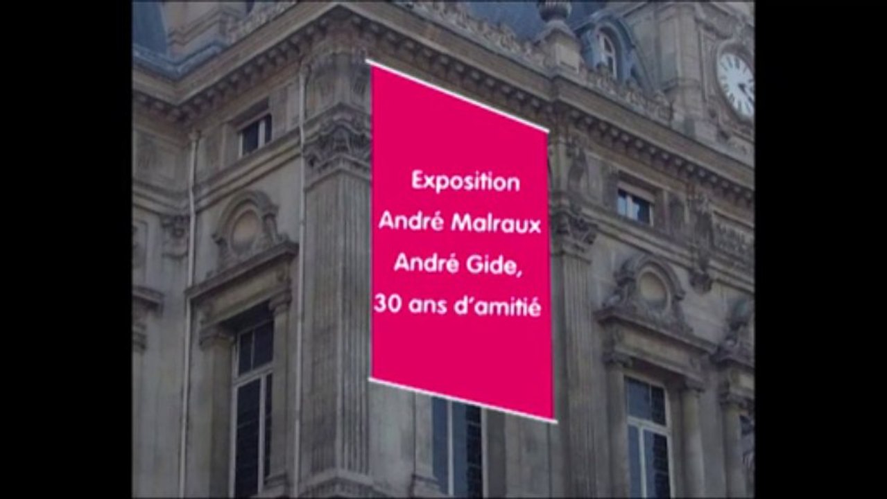 Expo Malraux Gide