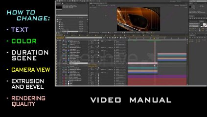 Realistic 3D Reflection - After Effects Template
