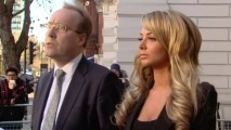 Tulisa Contostavlos denies drugs charge in court