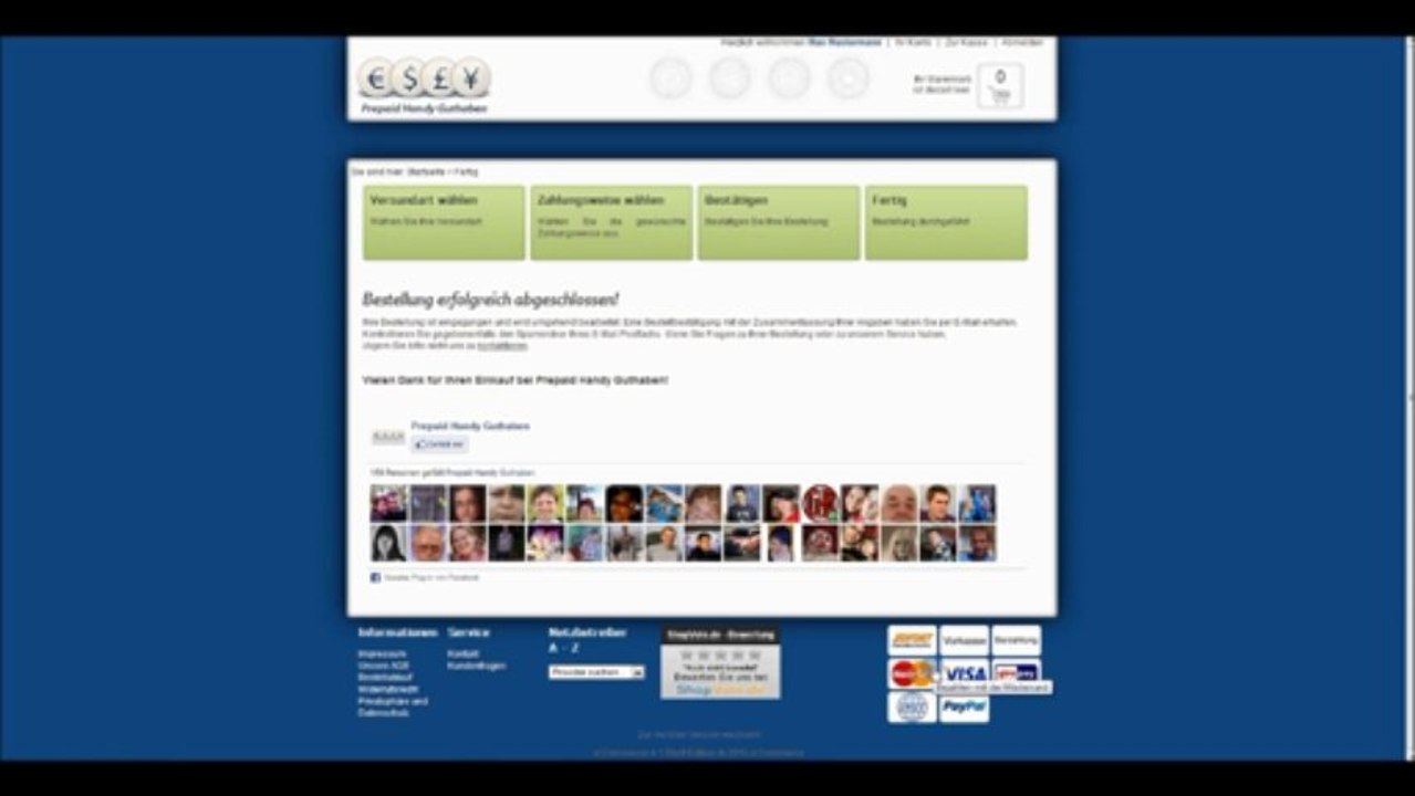 Tunesische handys über das internet aufladen