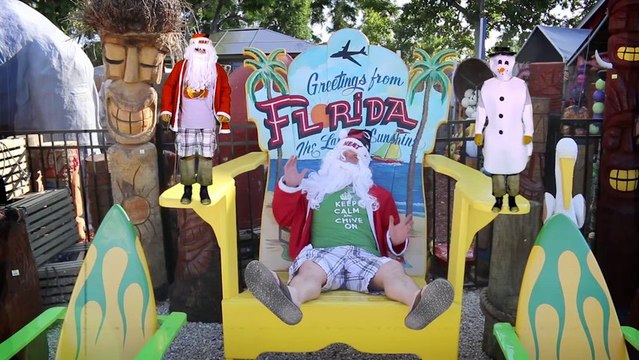 Miami Heat Rapping Santa with Miley Cyrus Twerking, Basketball with Lebron and Dwayne Wade