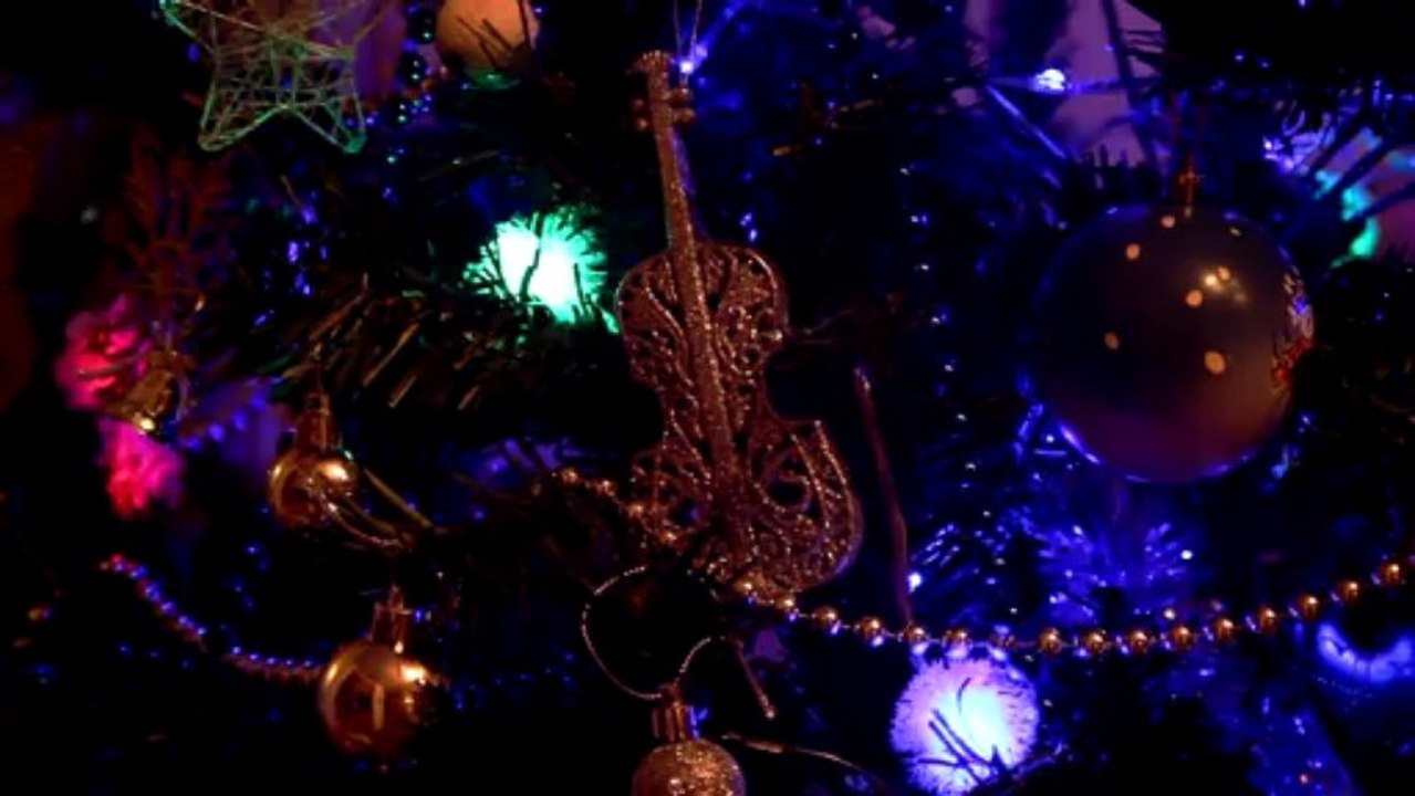 Christmas tree 18 - Free HD stock footage