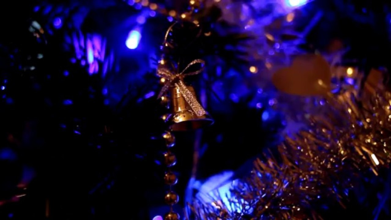 Christmas tree 19 - Free HD stock footage