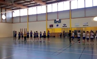 Entrées des joueuses du CHHP - 4e tour de Coupe de France