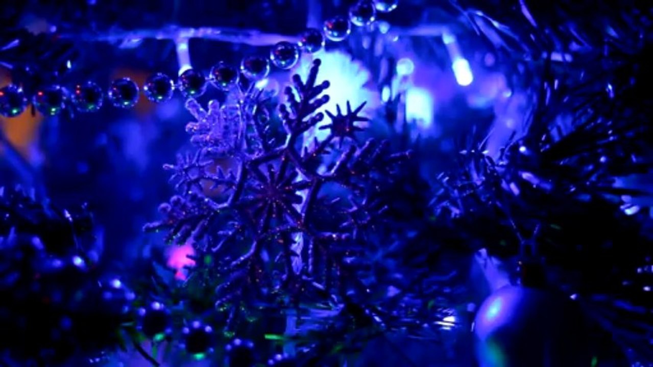 Christmas tree 21 - Free HD stock footage