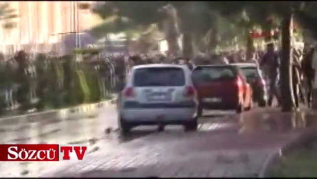 Ege Üniversitesi'nde polis müdahalesi