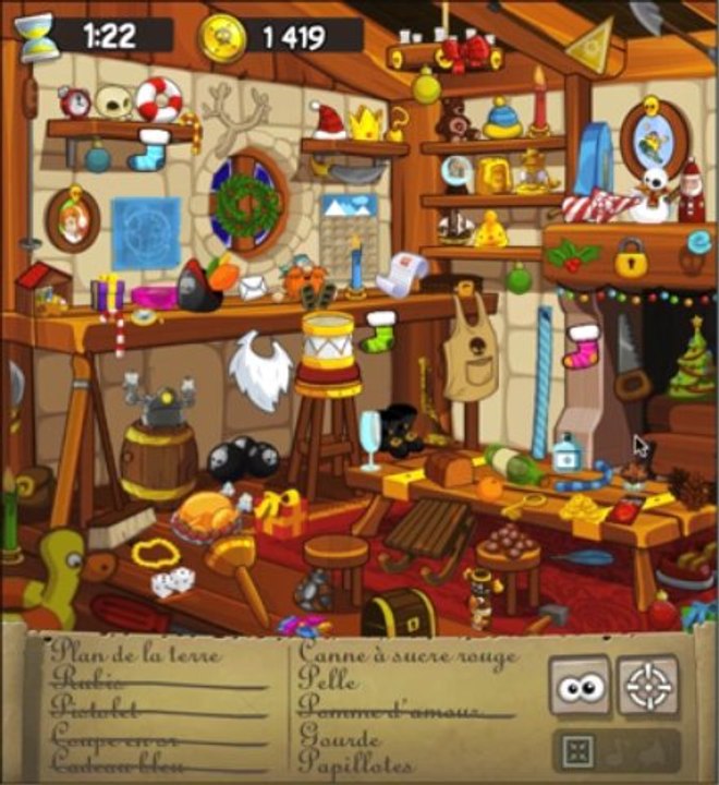 Offre spéciale Noël - Jeu d'objets cachés