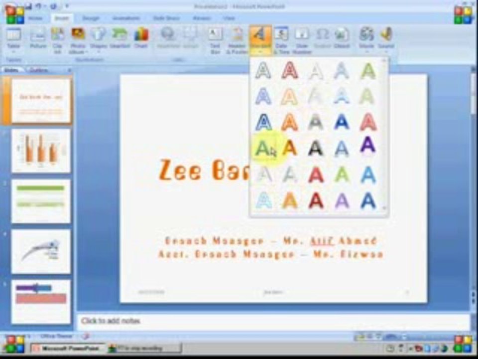 MS Powerpoint 2007 in Urdu/Hindi Part-2