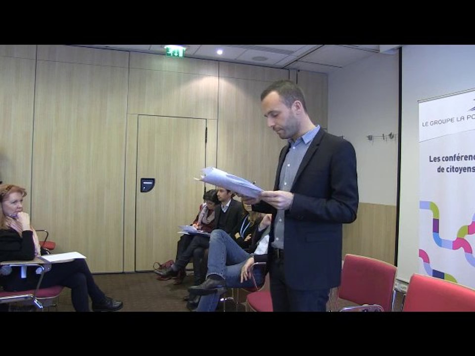 Les conférences citoyennes du Groupe La Poste