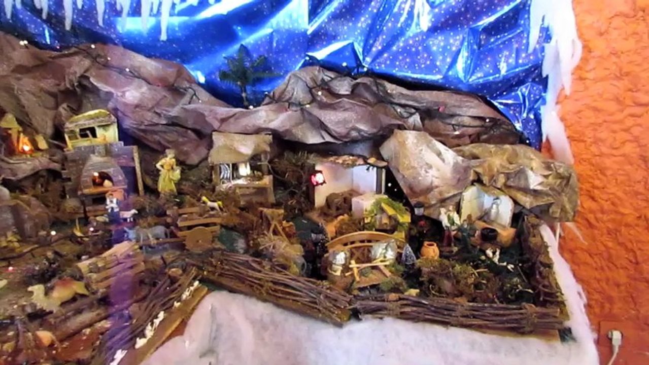 La crèche sicilienne de Mario à Mazagran