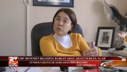 Menemen CHP Belediye Başkan Aday Adayı Nurgül Uçar'dan Gündem Yaratacak Açıklamalar