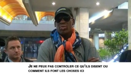 Dennis Rodman : la Corée du Nord "n'est pas aussi mauvaise que le décrivent les médias"
