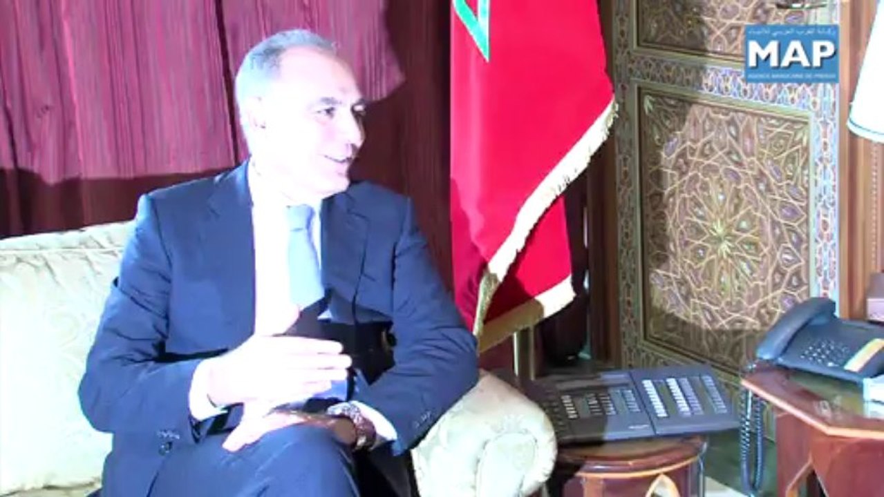 M. Mezouar reçoit la président de la Commission des AE à l'Assemblée nationale Française