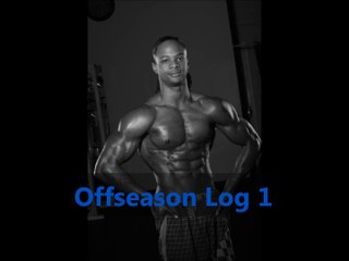 Julian Brown Natural Pro Bodybuilder Offseason Log 1