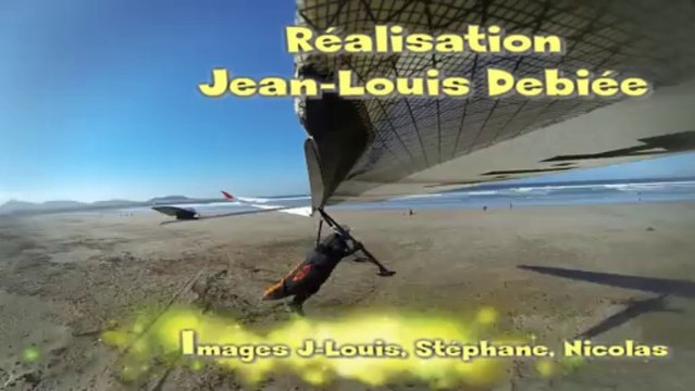 Vol en delta à Lanzarote (Canaries), site de Famara