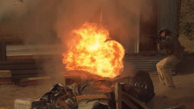 Massive Explosion at 1,500 fps in Splinter Cell video game!
