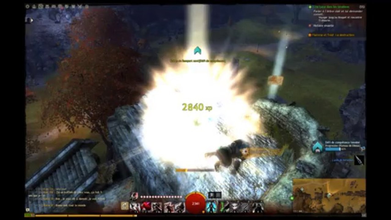 GW2 - Puzzle Jump - Brèche du Mur