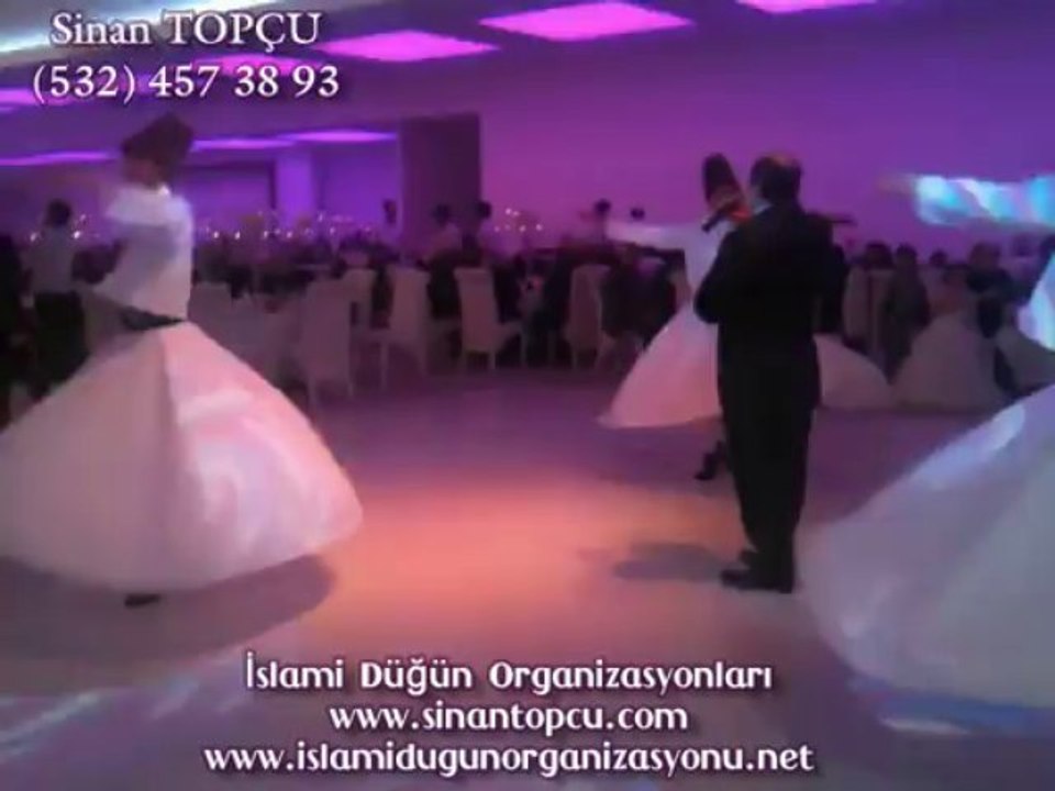 Sinan Topçu "ankara ilahi grubu" ve "islami düğün organizasyonu" semazen gösterisi
