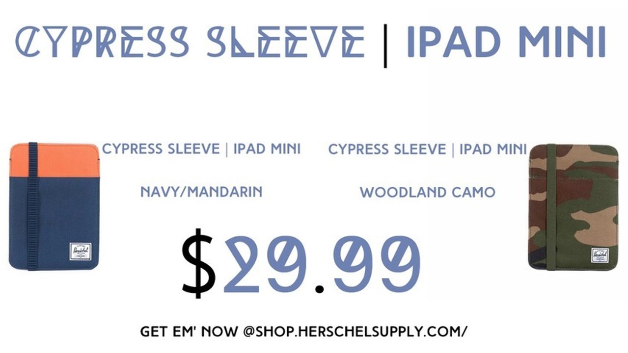 Herschel Supply Co. iPad Mini Cypress Sleeve